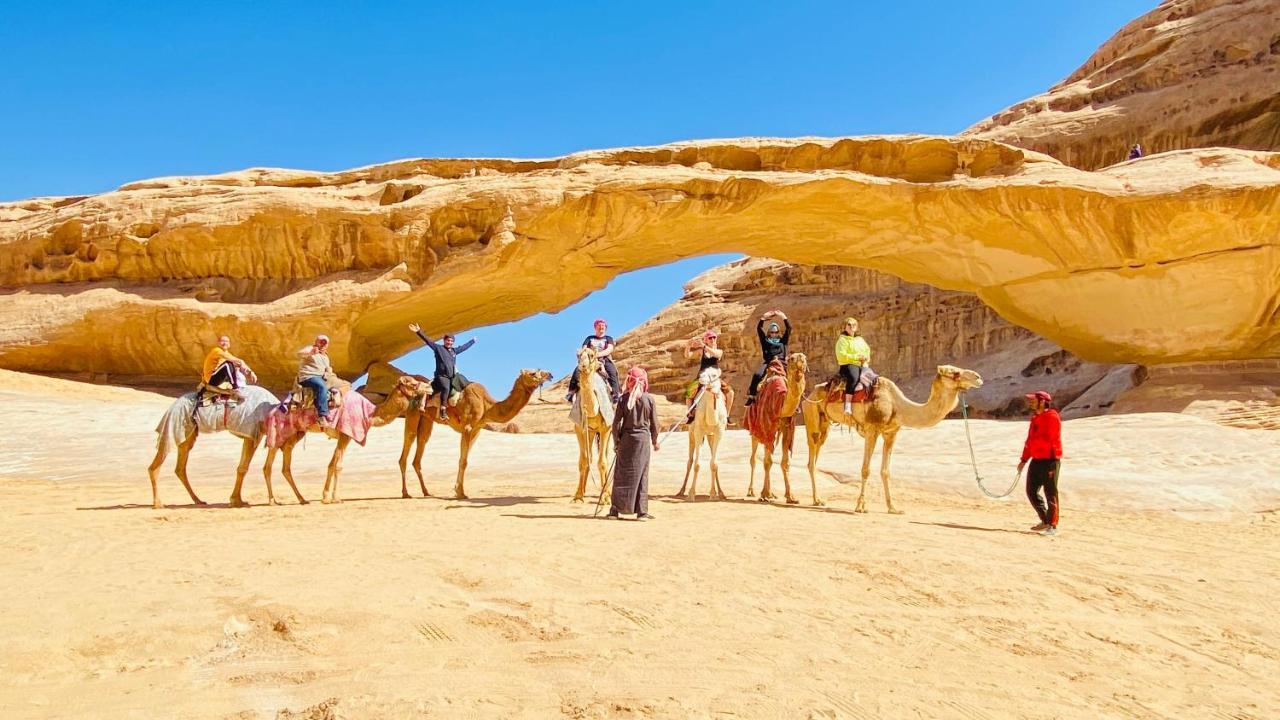 Hotel Rum Jordan Camp And Tours Wadi Rum Exterior foto